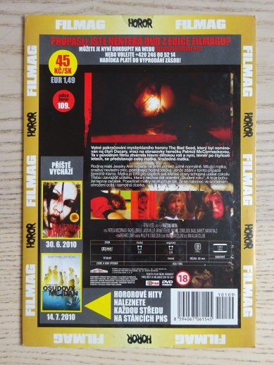 VRAŽEDNÁ MATKA, DVD FILM