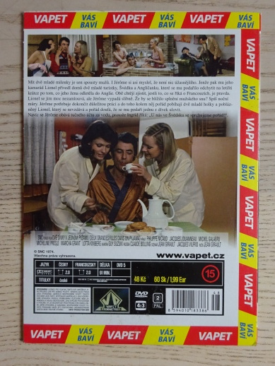 DVĚ DÍVKY V JEDNOM PYŽAMU, DVD FILM