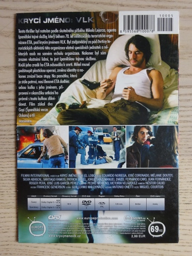 KRYCÍ JMÉNO: VLK, DVD FILM