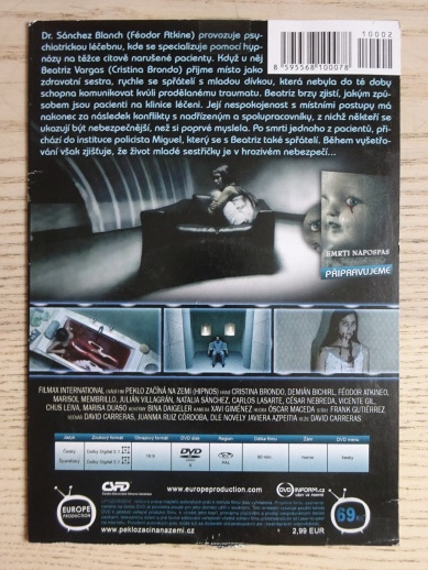 PEKLO ZAČÍNÁ NA ZEMI, DVD FILM