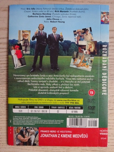 ROZHÁDANÍ DĚDICOVÉ, DVD FILM