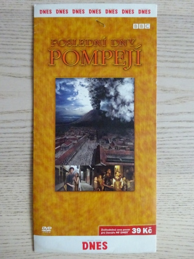 POSLEDNÍ DNY POMPEJÍ, DVD FILM