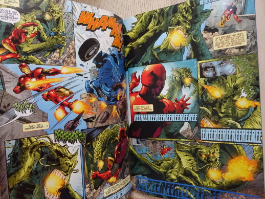 NEW AVENGERS, MARVEL KOMIKS, ANGLICKY