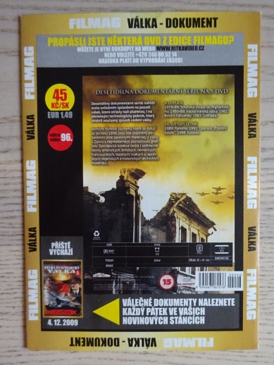 STOLETÍ VÁLEK 5, 1979-1998, DOKUMENT DVD FILM 2. SVĚT. VÁLKA