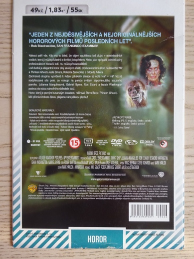 LOĎ DUCHŮ, DVD FILM
