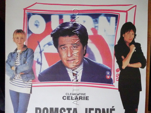 POMSTA JEDNÉ PLAVOVLÁSKY, CHRISTIAN CLAVIER, PLAKÁT 5C