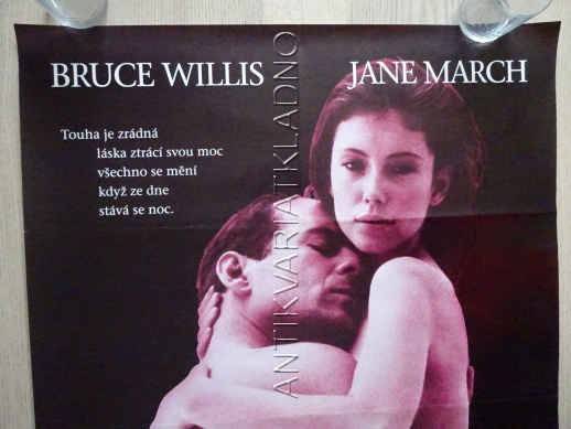 BARVA NOCI, BRUCE WILLIS, PLAKÁT 2D