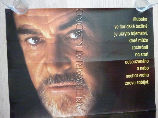 VRAŽEDNÉ ALIBI, SEAN CONNERY, PLAKÁT 17D