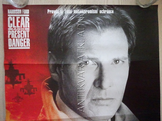 JASNÉ NEBEZPEČÍ, HARRISON FORD, PLAKÁT 26MD