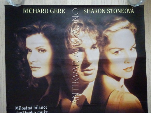 KŘIŽOVATKA, RICHARD GERE, SHARON STONE, PLAKÁT 40MD