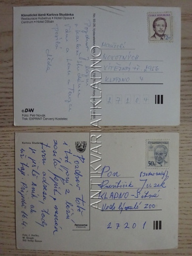 KARLOVA STUDÁNKA, OKRES BRUNTÁL, 2 KUSY