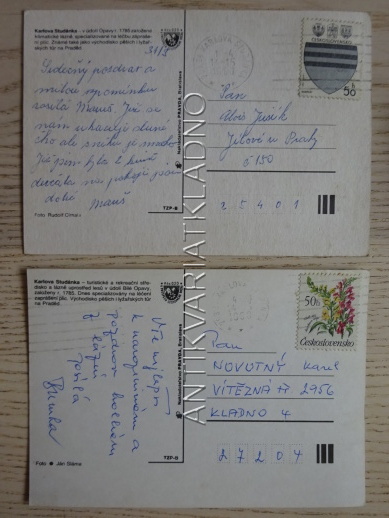 KARLOVA STUDÁNKA, OKRES BRUNTÁL, 2 KUSY