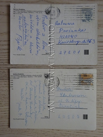 KARLOVA STUDÁNKA, OKRES BRUNTÁL, 2 KUSY