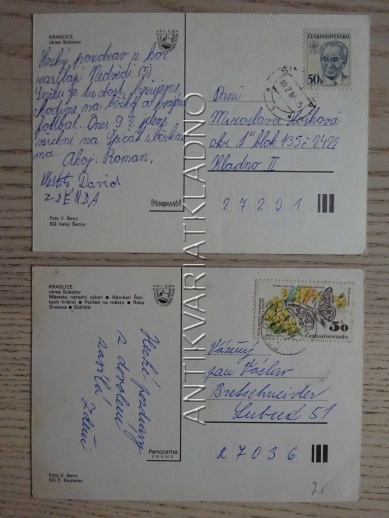 KRASLICE, OKRES SOKOLOV, 2 KUSY