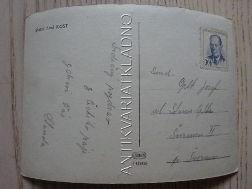 KOST, STÁTNÍ HRAD, OKRES JIČÍN