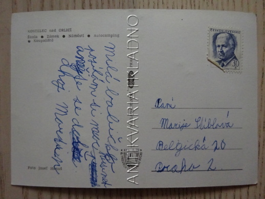 KOSTELEC NAD ORLICÍ, OKRES RYCHNOV NAD KNĚŽNOU