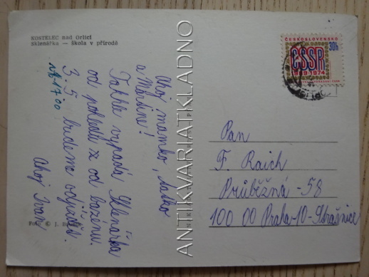 KOSTELEC NAD ORLICÍ, OKRES RYCHNOV NAD KNĚŽNOU