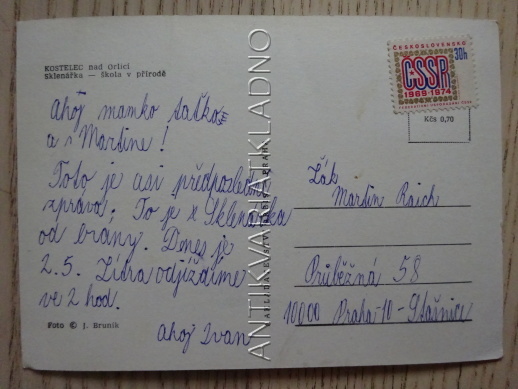 KOSTELEC NAD ORLICÍ, OKRES RYCHNOV NAD KNĚŽNOU
