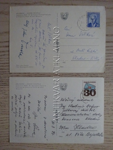 KRUŽBERK, JÁNSKÉ KOUPELE, OKRES OPAVA, 2 KUSY