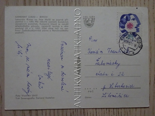 KAMENNÝ ÚJEZD, ŘÍMOV, OKRES ČESKÉ BUDĚJOVICE