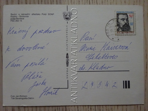 SMILOVICE, POLDI SONP KLADNO, OKRES MLADÁ BOLESLAV