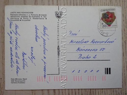 LHOTA NAD ROHANOVEM, OKRES PRACHATICE