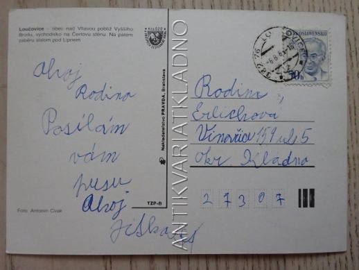 LOUČOVICE, OKRES ČESKÝ KRUMLOV