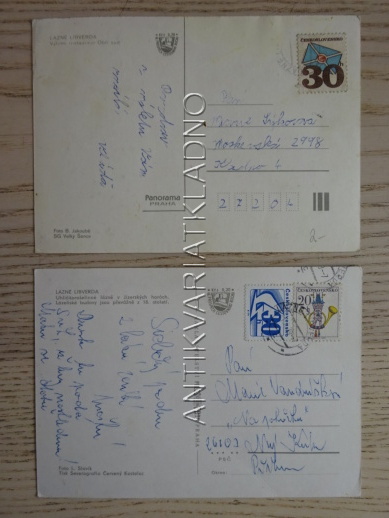 LÁZNĚ LIBVERDA, OBŘÍ SUD, OKRES LIBEREC, 2 KUSY