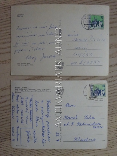 LÁZNĚ LIBVERDA, OBŘÍ SUD, OKRES LIBEREC, 2 KUSY