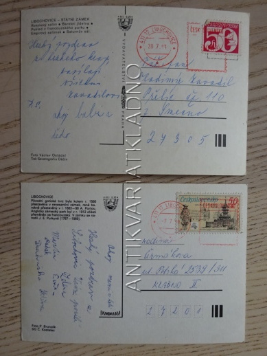 LIBOCHOVICE, OKRES LITOMĚŘICE, 2 KUSY