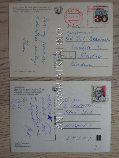 LIBOCHOVICE, OKRES LITOMĚŘICE, 2 KUSY