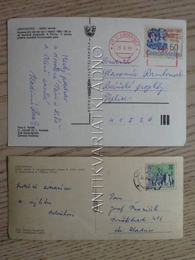 LIBOCHOVICE, OKRES LITOMĚŘICE, 2 KUSY