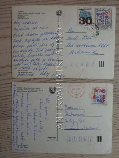 LITVÍNOV, OKRES MOST, 2 KUSY