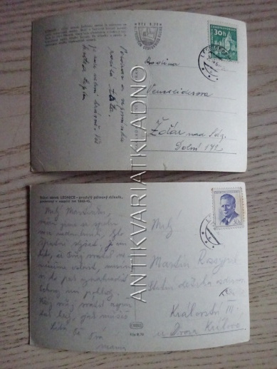 LEDNICE, OKRES BŘECLAV, 2 KUSY