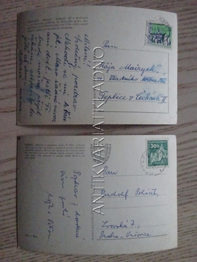 LEDNICE, MINARET, OKRES BŘECLAV, 2 KUSY