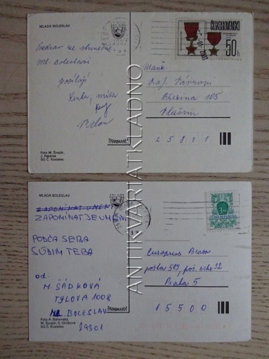 MLADÁ BOLESLAV, ŠKODA, 2 KUSY