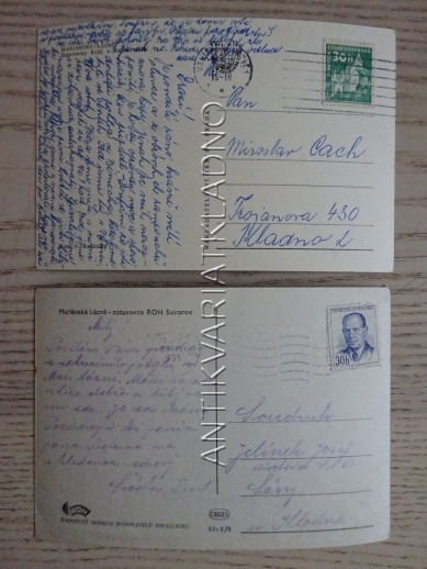 MARIÁNSKÉ LÁZNĚ, OKRES CHEB, 2 KUSY
