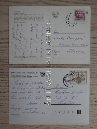 NÁCHOD, BĚLOVES, 2 KUSY