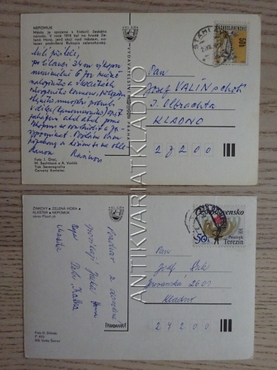 NEPOMUK, OKRES PŘÍBRAM, 2 KUSY