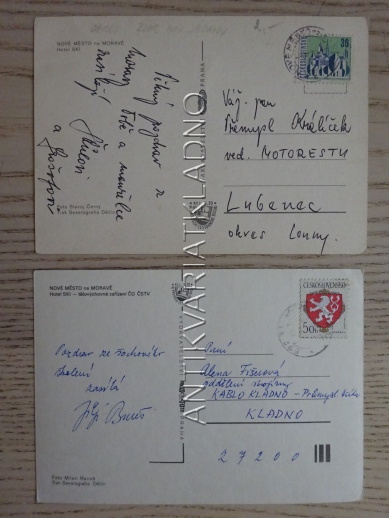 NOVÉ MĚSTO NA MORAVĚ, OKRES ŽĎÁR NAD SÁZAVOU, 2 KUSY