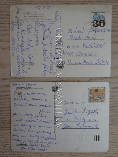 NÁMĚŠŤ NA HANÉ, OKRES OLOMOUC, 2 KUSY