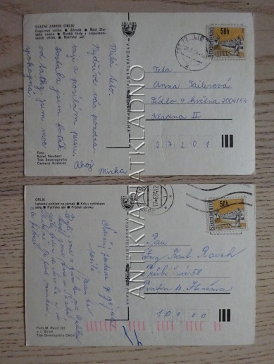 ORLÍK, OKRES PÍSEK, 2 KUSY