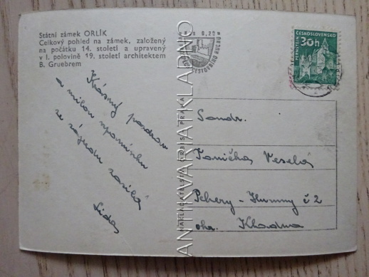 ORLÍK, OKRES PÍSEK