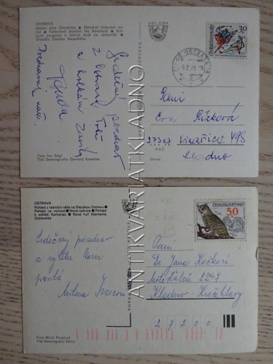 OSTRAVA, 2 KUSY