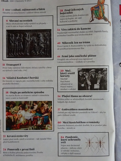 100+1 HISTORIE 9/2023, SEDM CTNOSTÍ PRAVÉHO RYTÍŘE