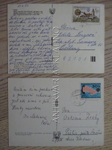PÍSEK, 2 KUSY