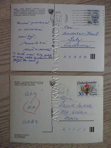 PÍSEK, 2 KUSY