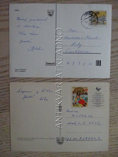 PÍSEK, 2 KUSY