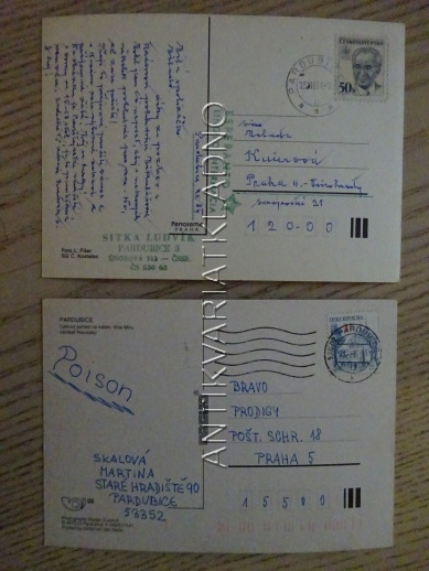 PARDUBICE, 2 KUSY