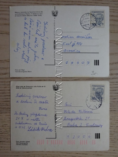 POČÁTKY, OKRES PELHŘIMOV, 2 KUSY